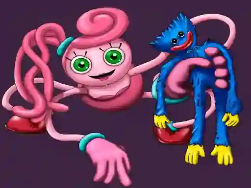 Игра Mommy Stikman Vs Huggy Wuggy онлајн