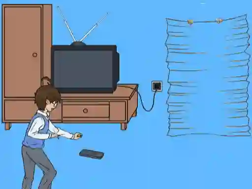 Игра Turn on the TV онлајн