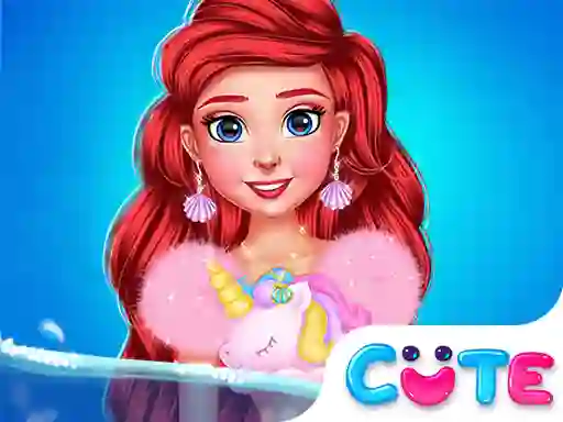 Игра Princess Turned Into Mermaid онлајн