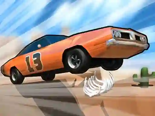 Игра Stunt Car Race онлајн