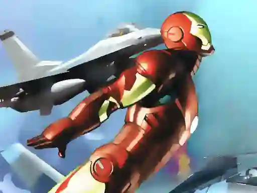 Игра Iron Man Plane War онлајн