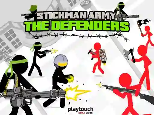 Игра Stickman Army: The Defenders онлајн