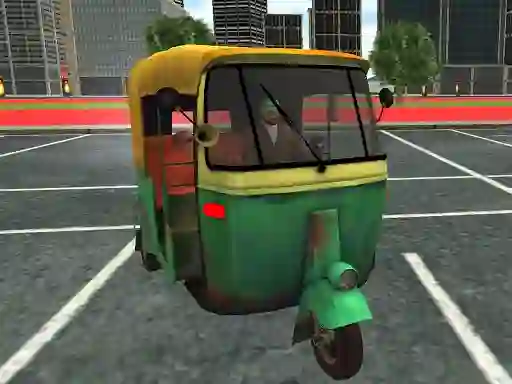 Игра TukTuk Rickshaw City Driving Sim онлајн