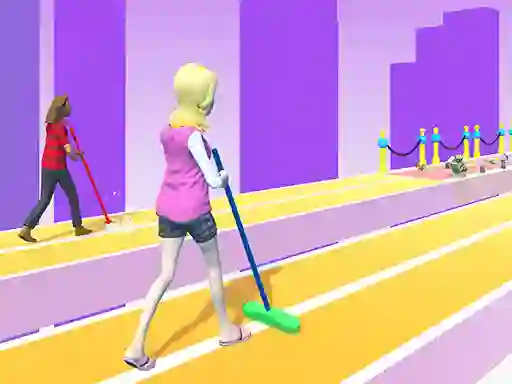 Игра Cleaner Run онлајн