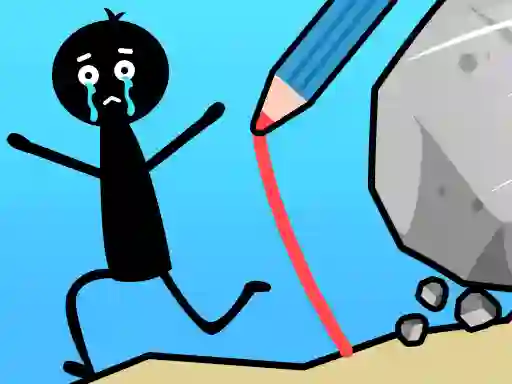 Игра Save The Stick: Draw Line онлајн