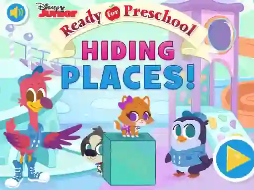 Игра Ready for Preschool Hiding Places онлајн