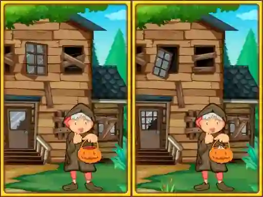 Игра Spot the differences halloween онлајн