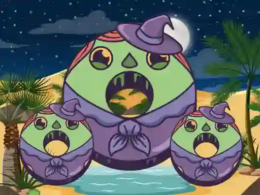Игра  Circle Zombie онлајн