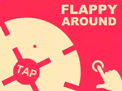 Игра Flappy Around онлајн