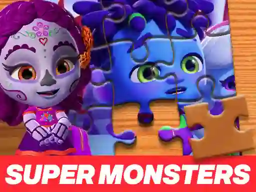 Игра Super Monsters Jigsaw Puzzle онлајн