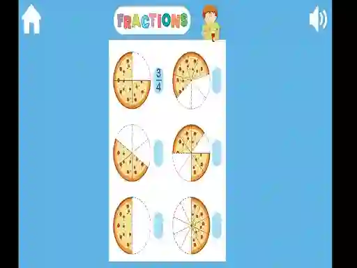 Игра Fractions онлајн
