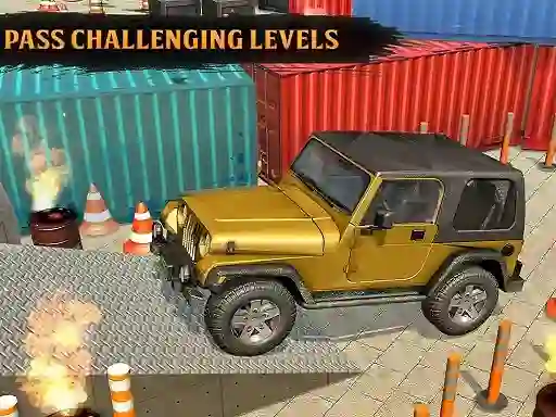 Игра Classic Real 4x4 Jeep Parking Drive Game онлајн