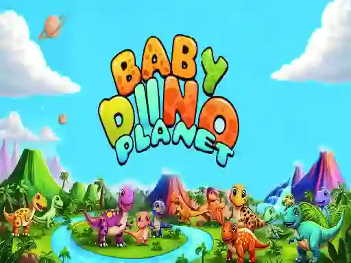 Игра Baby Dino Planet онлајн