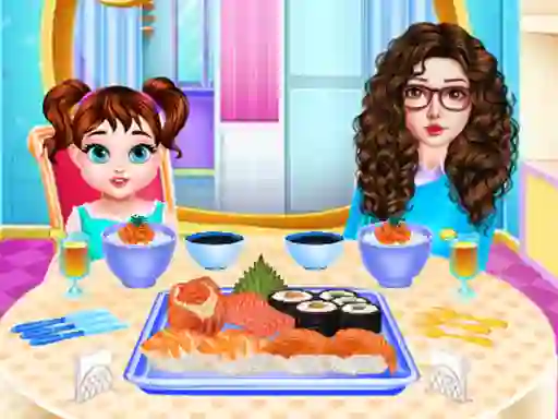 Игра Baby Taylor Sushi Cooking онлајн
