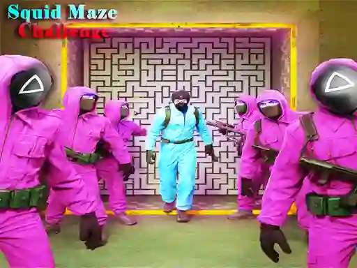 Игра Squid Maze Challenge онлајн
