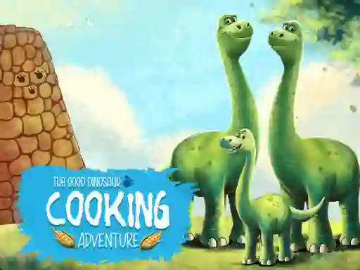 Игра The Good Dinosaur Cooking Adventure онлајн