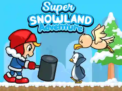 Игра Super Snowland Adventure онлајн