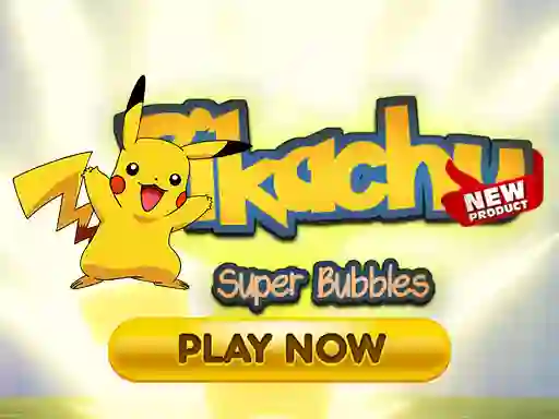 Игра Pikachu Super Bubbles онлајн