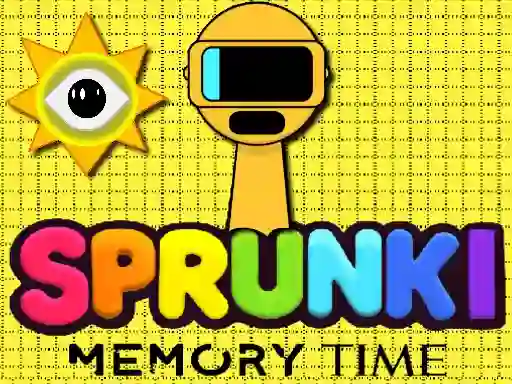 Игра Sprunki Memory Time онлајн
