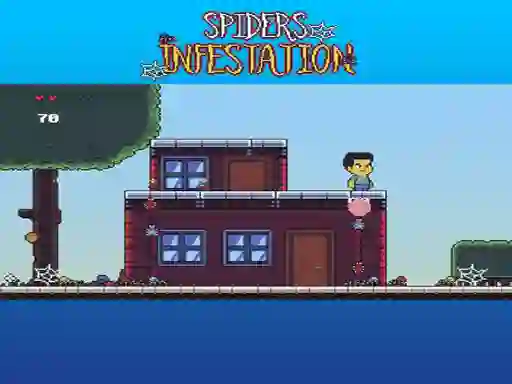 Игра Spiders Infestation онлајн