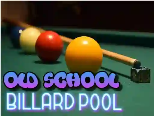 Игра Old School Billard Pool онлајн