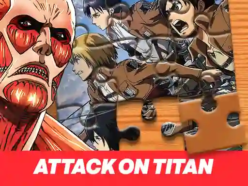 Игра Attack on Titan Jigsaw Puzzle онлајн