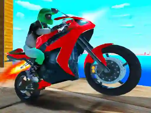 Игра Port Bike Stunt онлајн