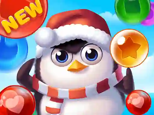 Игра Bubble Penguins онлајн