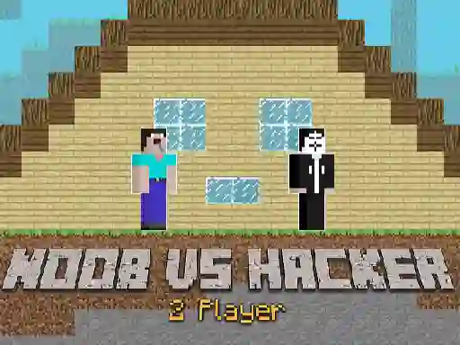 Игра Noob vs Hacker 2 Player онлајн