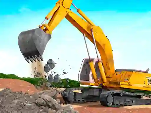 Игра Real JCB Excavator Simulator онлајн