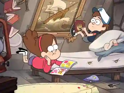 Игра Gravity Falls Slide онлајн