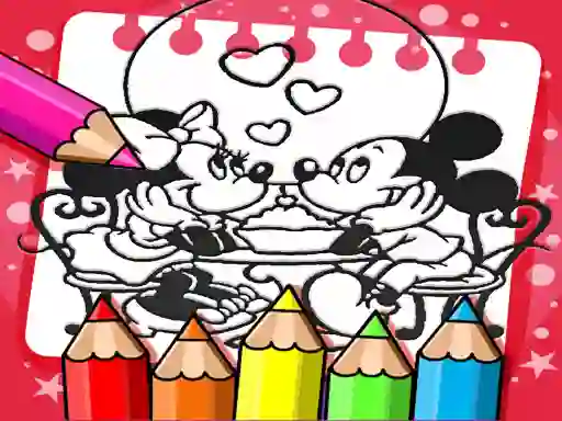 Игра Mickey Mouse Coloring Book онлајн