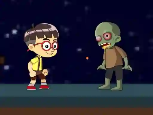 Игра Obbie Zombie Land онлајн