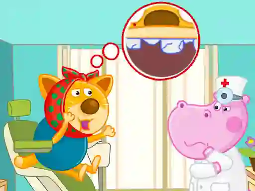 Игра Hippo Dentist онлајн