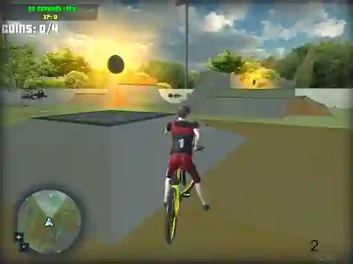 Игра Bmx Xtreme 3D Stunt онлајн