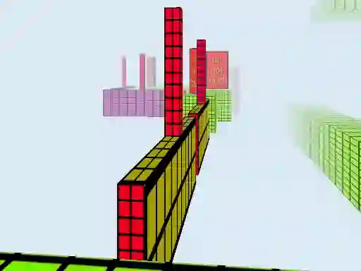 Игра Bloxy Block Parkour онлајн