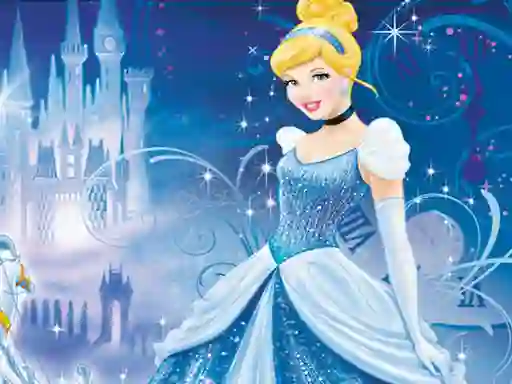 Игра Cinderella Jigsaw Puzzle Collection онлајн
