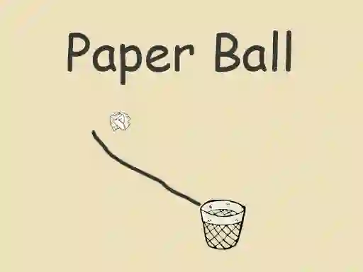 Игра Paper Ball онлајн