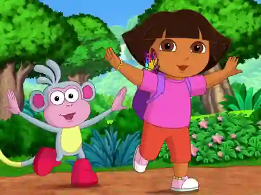Игра Dora The Explorer Coloring онлајн