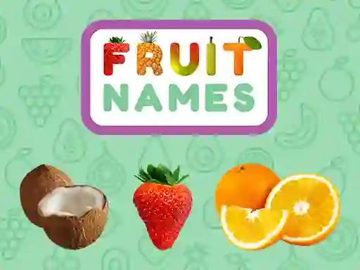 Игра Fruit Names онлајн