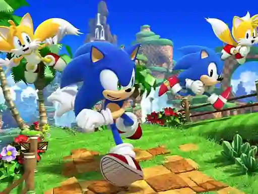 Игра Sonic Adventure Run онлајн