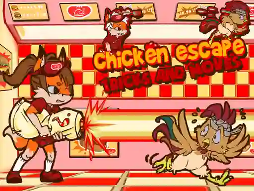 Игра Chicken Escape Tricks and moves онлајн