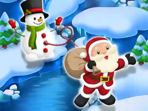 Игра Santa SnowMan Jump онлајн