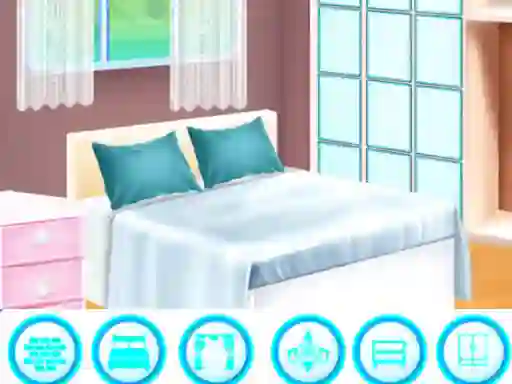Игра Fashion Girl Beautiful New House онлајн