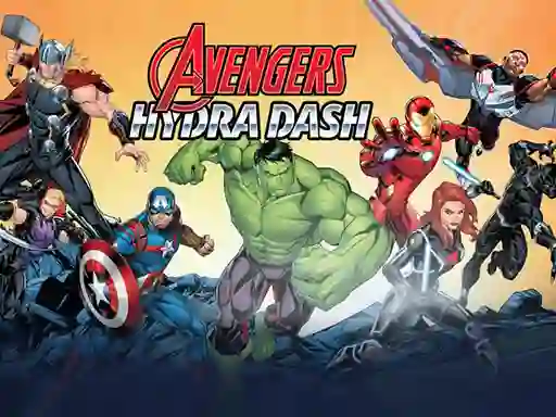 Игра Superheroes Avengers Hydra Dash онлајн