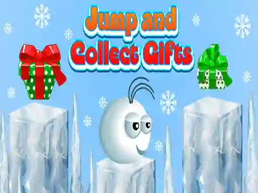 Игра Jump and Collect Gifts онлајн