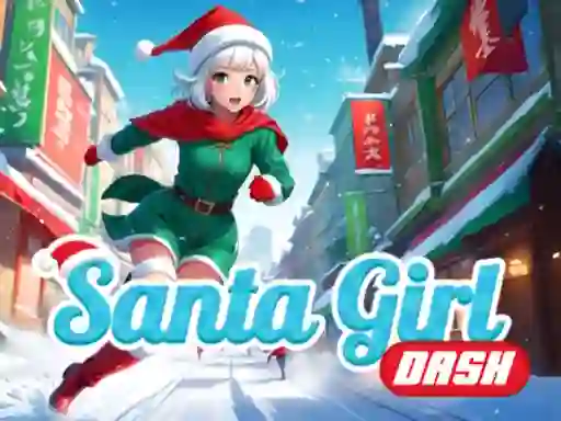 Игра Santa Girl Dash онлајн