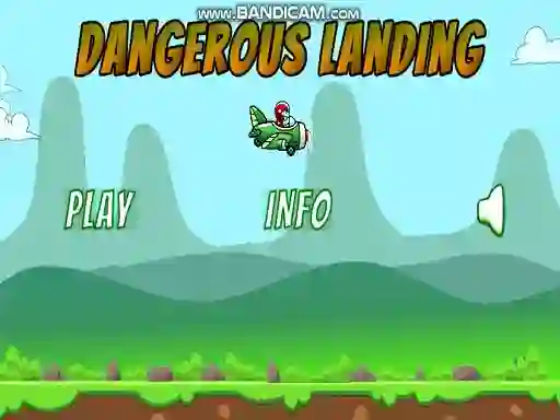 Игра Dangerous Landing онлајн