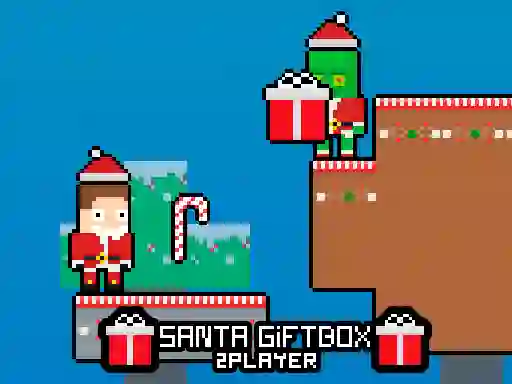 Игра Santa Giftbox 2 Player онлајн