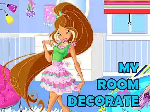 Игра Winx Room Decorate онлајн